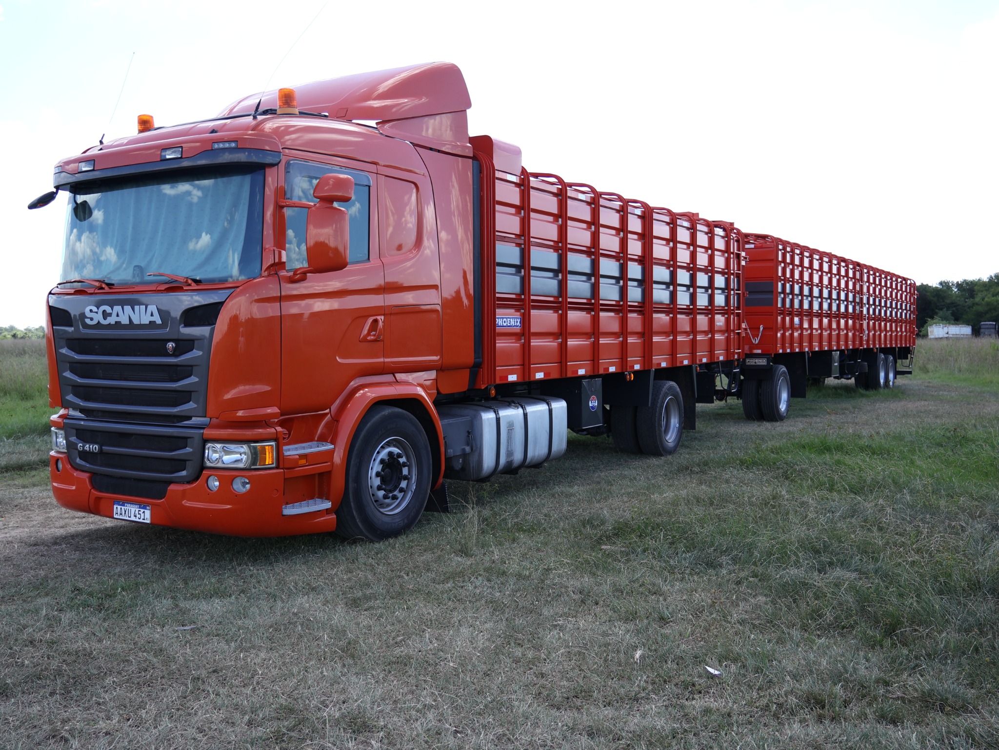Camión TROPEX para transporte de ganado